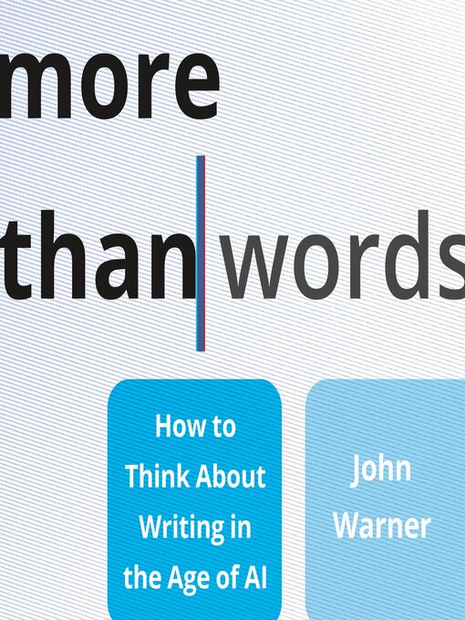 Cover image for More Than Words